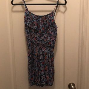 Flowered romper